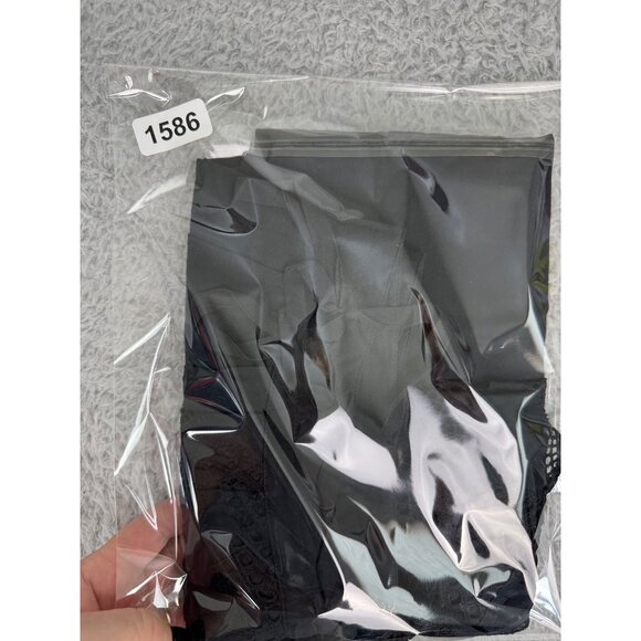 Asymmetrical Black Skirt With Eyelet Lace By Leifnotes Anthropologie Size 8 - Picture 15 of 15